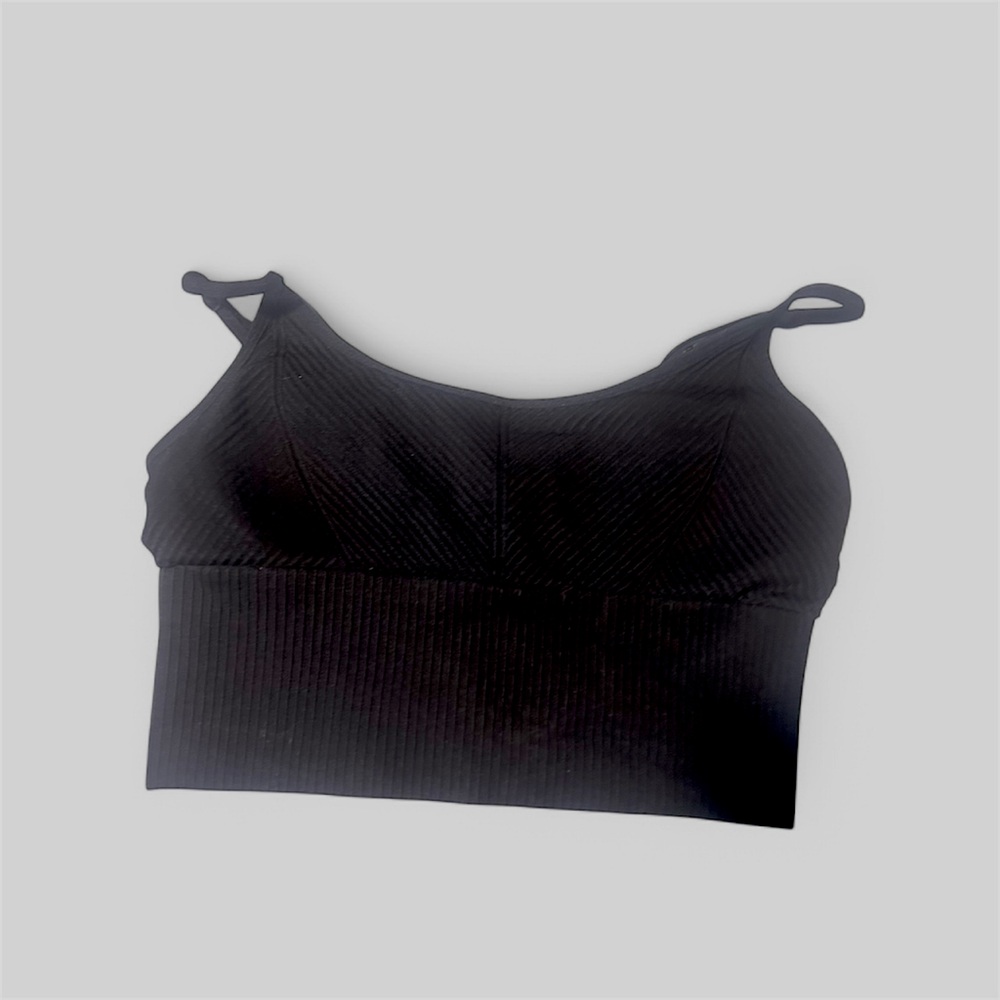 Pink sports bra used twice